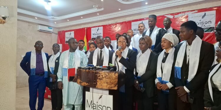 Conférence de presse : lancement des activités du réseau des futurs diplomtes