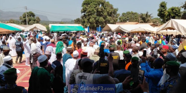 Kindia:inauguration de la mosquée de Kenendé