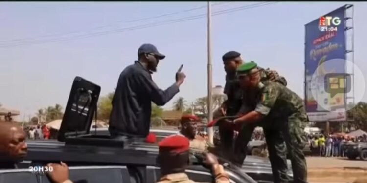 Tensions  frontalières :Mamadi Doumbouya réaffirme la ferme détermination de défendre son pays