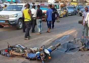 Conakry : deux morts dans un violent accident de la circulation à Manéah